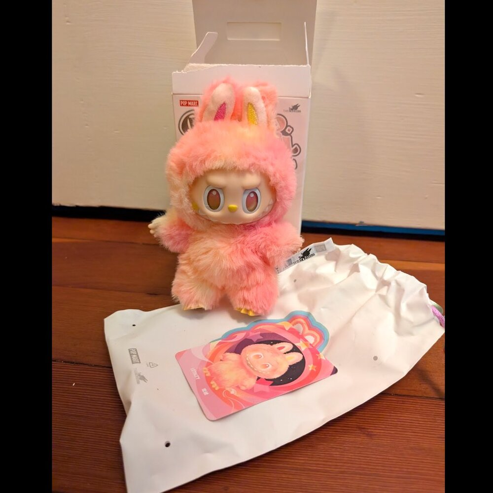 New Pop Mart Big Into Energy Vinyl Plush LOYALTY